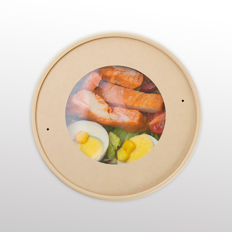 둥근 종이 그릇