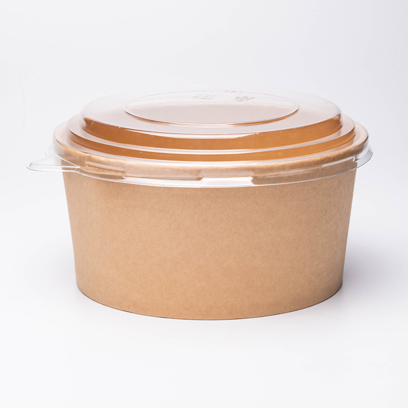 둥근 종이 그릇