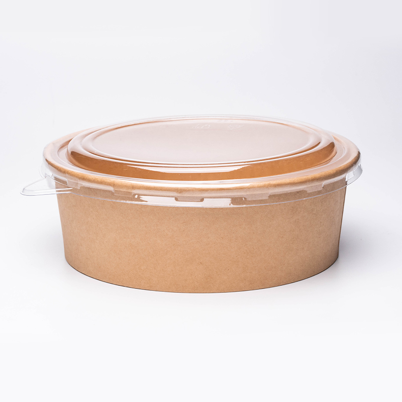 둥근 종이 그릇