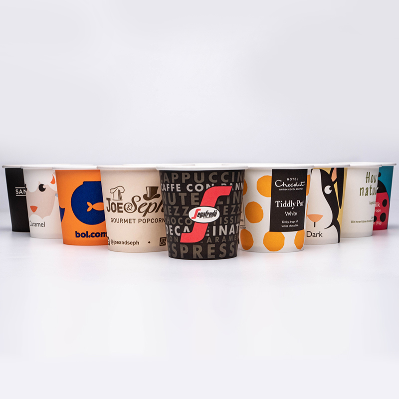 단일 벽 종이컵