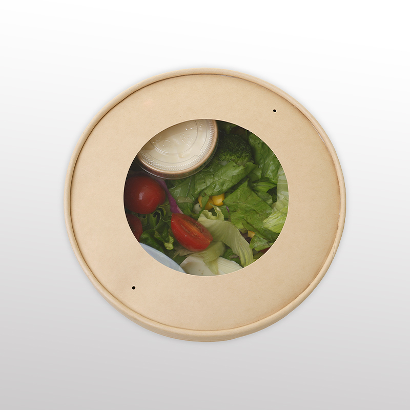 둥근 종이 그릇