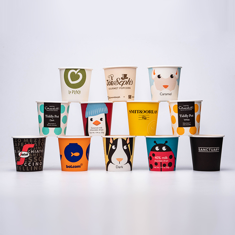 단일 벽 종이컵