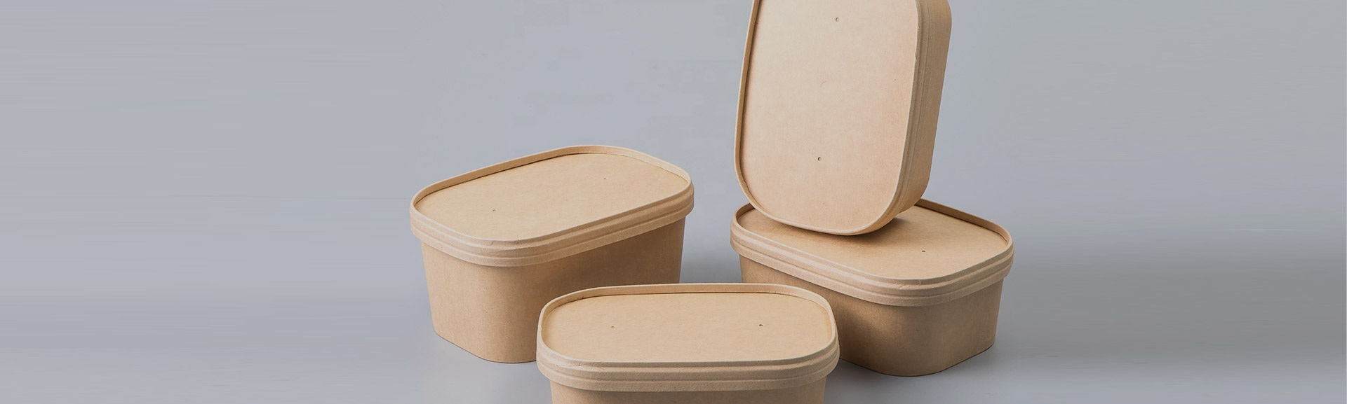 직사각형 및 정사각형 종이 그릇